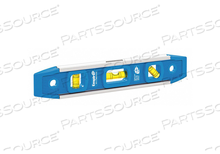 581-9 EMPIRE 9" MAGNETIC TORPEDO LEVEL, ALUMINUM by Empire