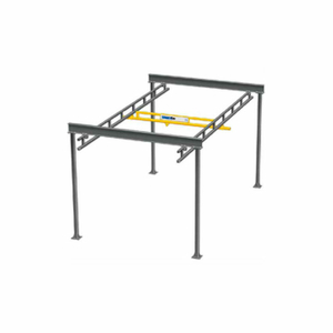 1/4 TON, BRIDGE CRANE, 15' BRIDGE LENGTH, 23' RUNWAY LENGTH, 12' HEIGHT, 4 COL. by Spanco