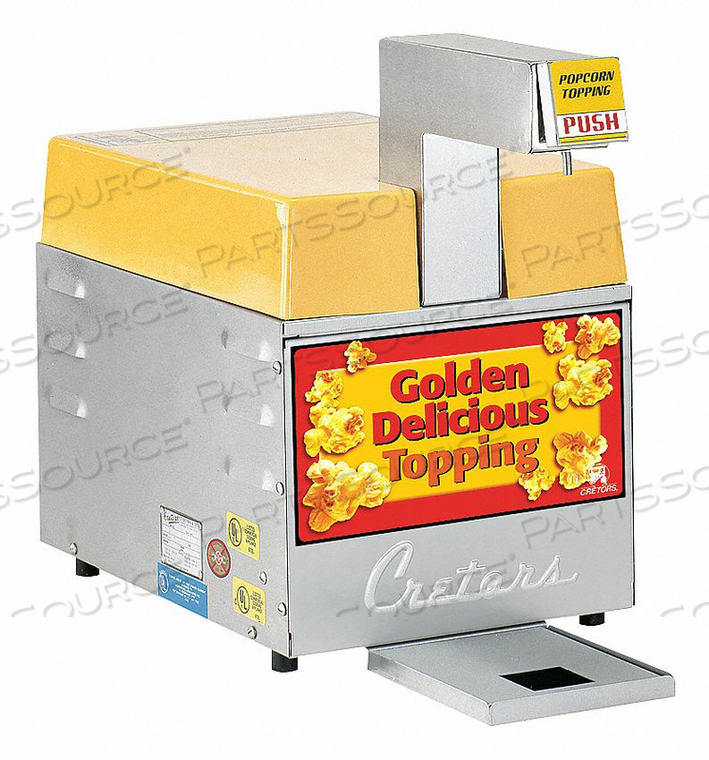 BUTTER TOPPER 2.5 GAL. 120V SS SILBER by Cretors BUTTER TOPPER 2.5 GAL. 120V SS SILBER by Cretors