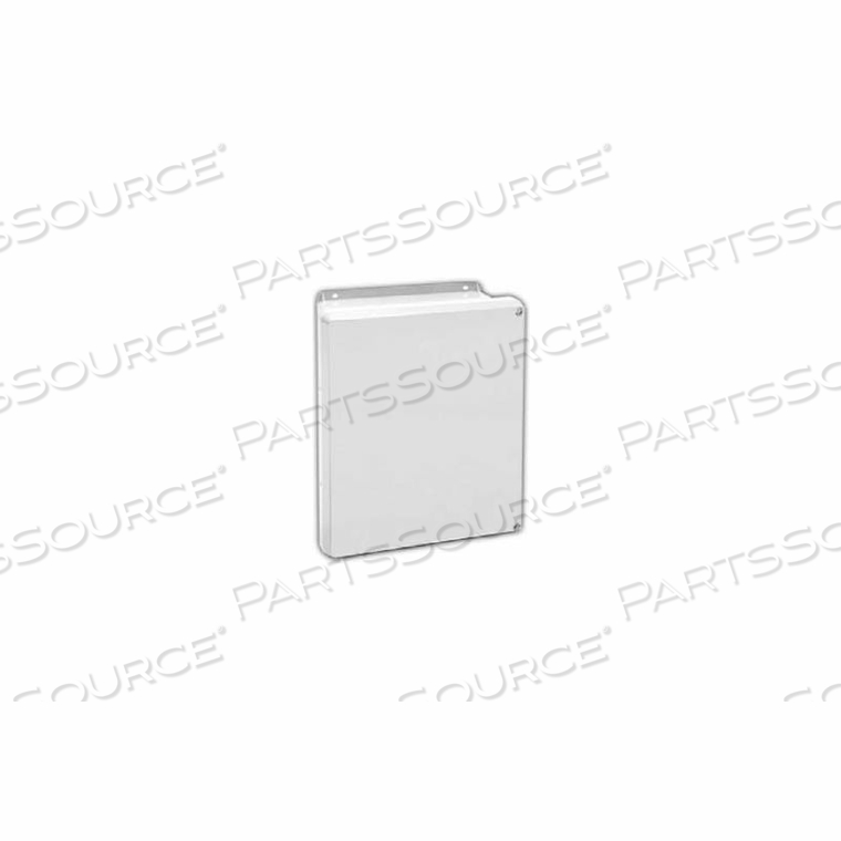 VJ 14" X 12" NON-METALLIC ENCLOSURE, HINGE, 2 CORNER SCREWS by Vynckier Enclosure Systems VJ 14" X 12" NON-METALLIC ENCLOSURE, HINGE, 2 CORNER SCREWS by Vynckier Enclosure Systems