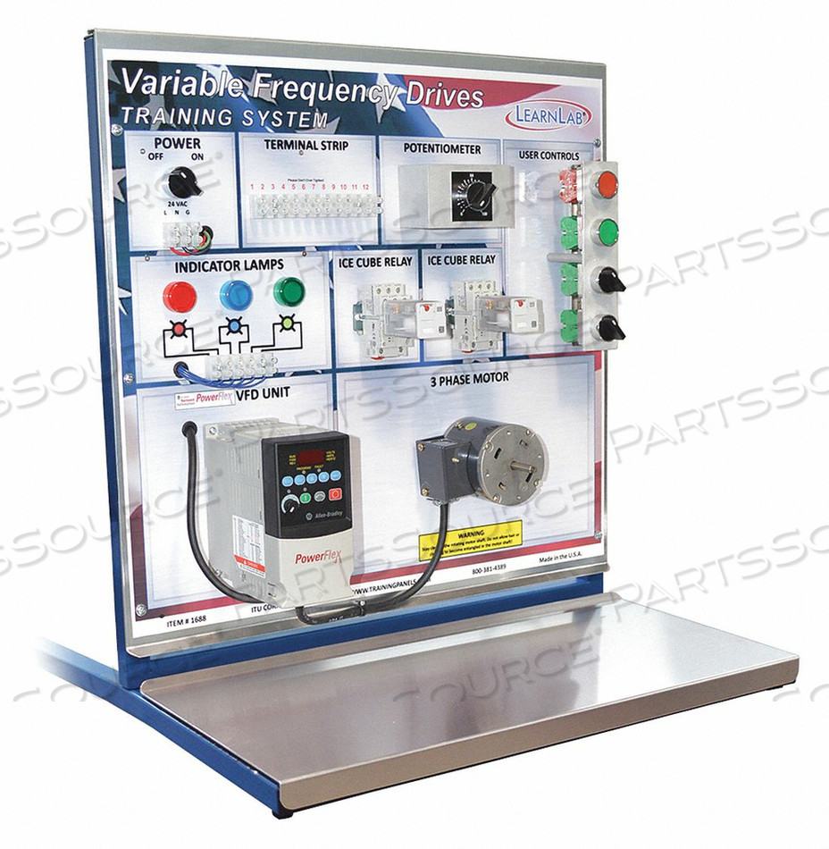 ALLEN BRADLEY VFD TRAINING SYSTEM 26 H by LearnLab ALLEN BRADLEY VFD TRAINING SYSTEM 26 H by LearnLab