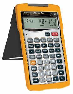 CONSTRUCTION CALCULATOR PRO 5 5/8X3 IN by Calculated Industries