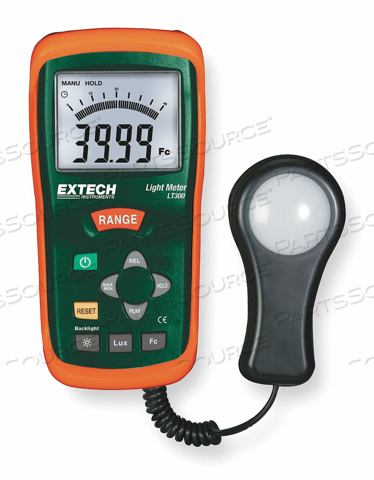 LIGHT METER 0 TO 40K FC 0 TO 400K LUX by Extech Instruments LIGHT METER 0 TO 40K FC 0 TO 400K LUX by Extech Instruments