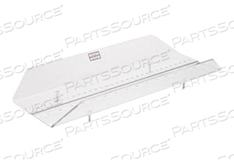 CRADLE, OVERSIZED, CLEAR, ACRYLIC, 44LB CAPACITY, FOR USE WITH: FOR 4802D PEDIATRIC/INFANT SCALE by Scale-Tronix