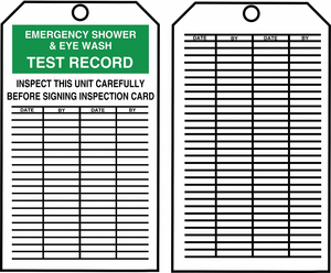 INSPECTION TAG BY THE ROLL 6.25X3 PK250 by Accuform Manufacturing, Inc.