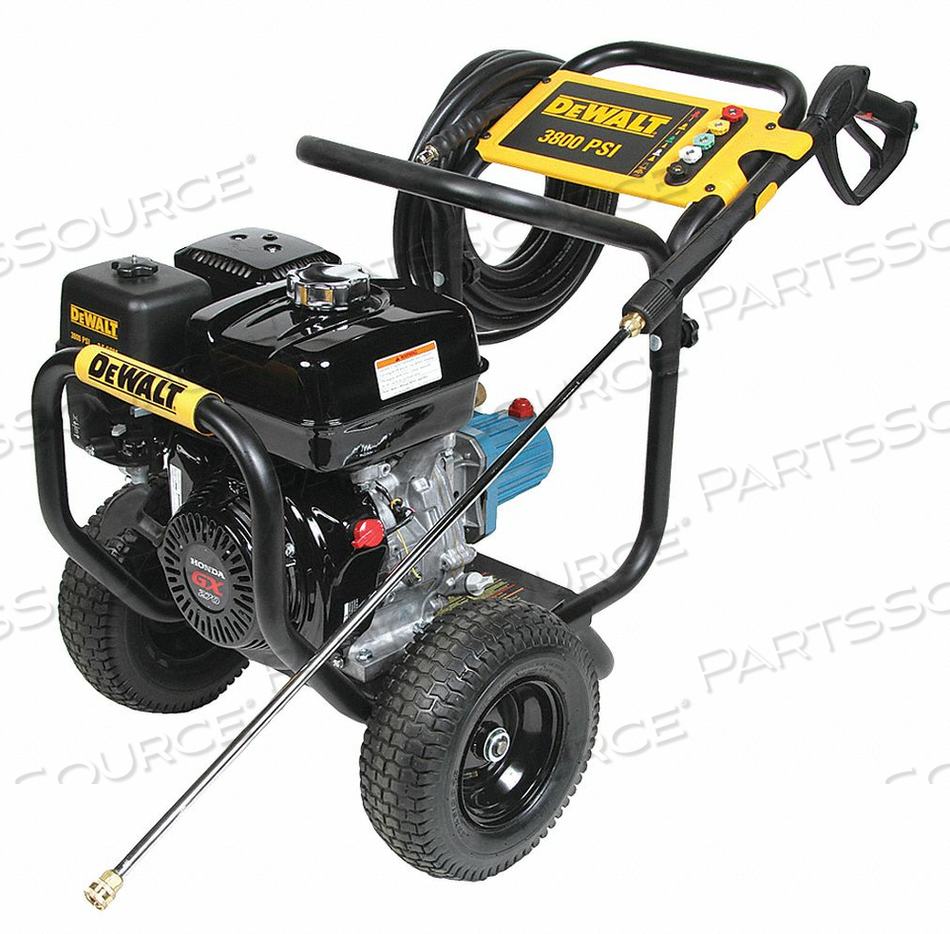 GAS PRESSURE WASHER 3800PSI 3.5GPM by DeWalt GAS PRESSURE WASHER 3800PSI 3.5GPM by DeWalt