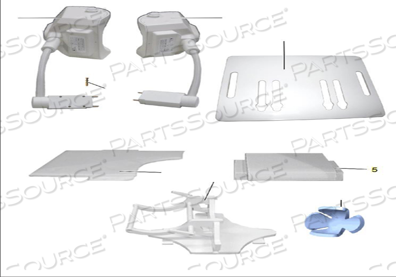 HEAD REST, HA/SY, FOR USE WITH: FOR MRI SCANNER by Siemens Medical Solutions
