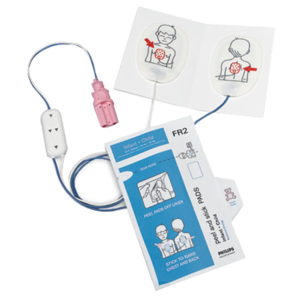 FR2 PLUS AED DEFIBRILLATOR DEFIBRILLATOR ELECTRODE PAD by Philips FR2 PLUS AED DEFIBRILLATOR DEFIBRILLATOR ELECTRODE PAD by Philips