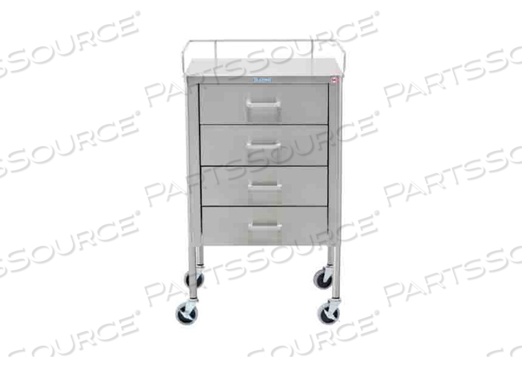 GALAXY TABLE 20"W X 34"H X 16"D W/(4) DRAWERS by Blickman GALAXY TABLE 20"W X 34"H X 16"D W/(4) DRAWERS by Blickman