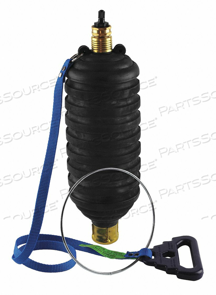 TEST PLUG RUBBER PNEUMATIC 5 TO 8 SIZE by Safe-T-Seal