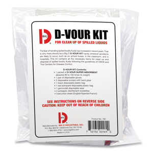 D'VOUR CLEAN-UP KIT, POWDER, ALL INCLUSIVE KIT by Big D