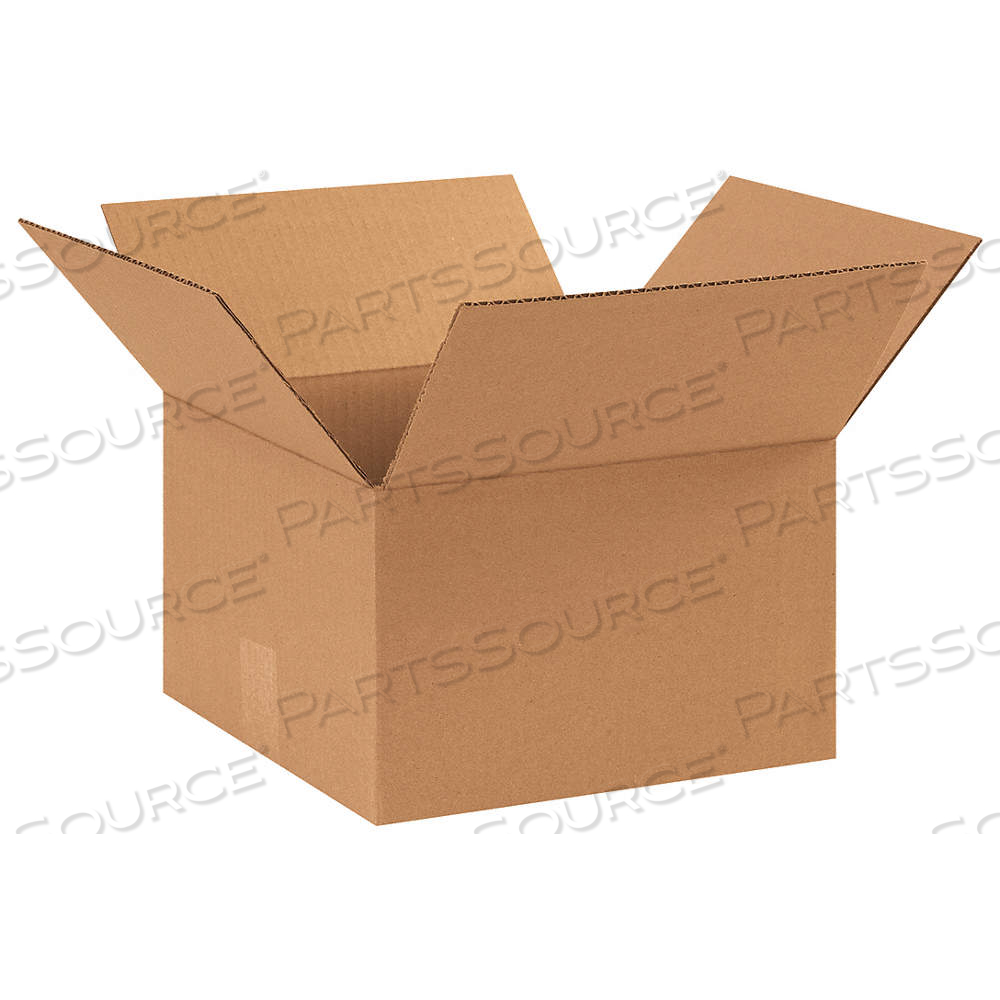 SHIPPING BOX, 11 IN INSIDE LG, 11 IN INSIDE WD, 7 IN INSIDE HT, 32 ECT, SINGLE WALL by Approved Vendor