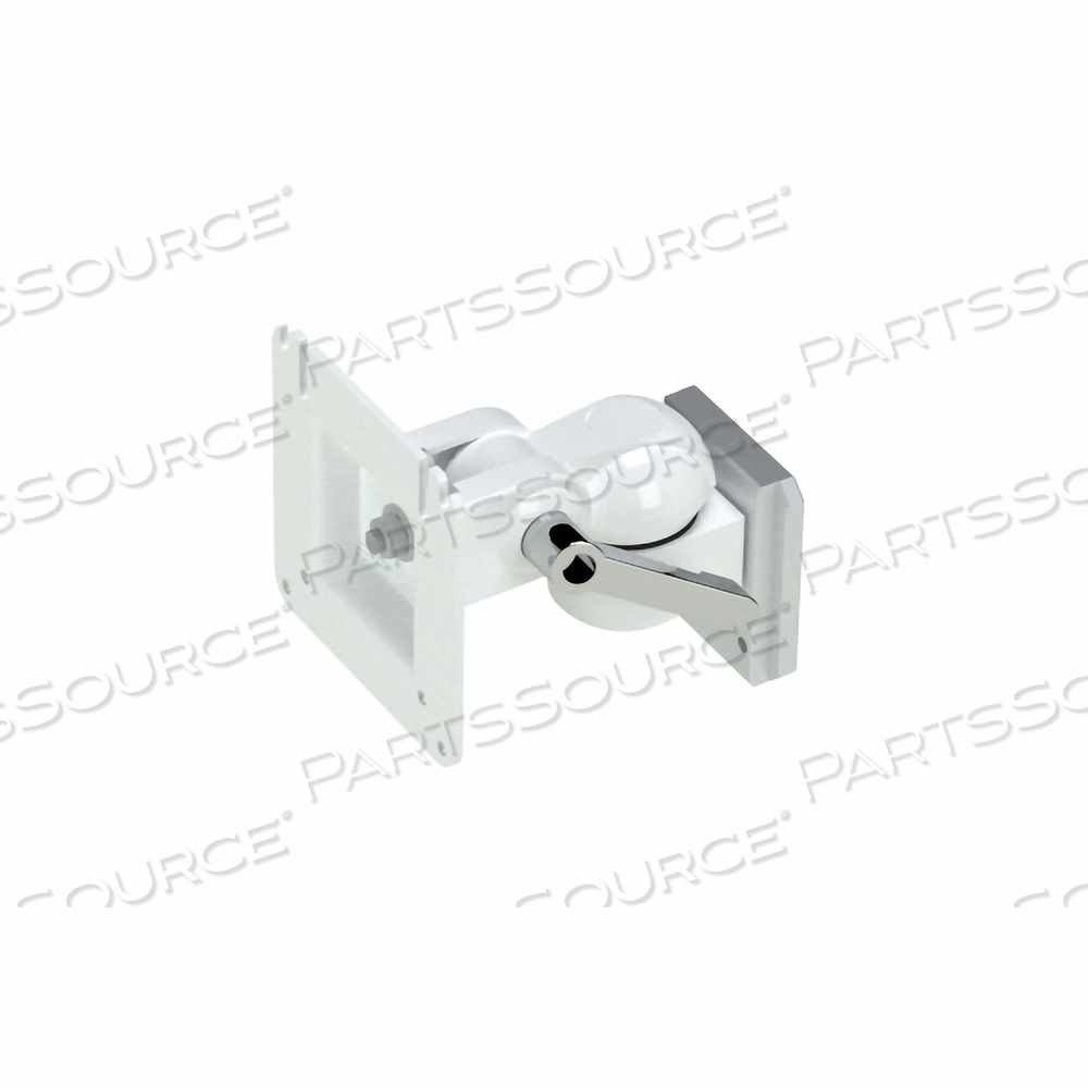 SIDE-TO-SIDE MONITOR ARM WITH LCD SHELF AND FLUSH MOUNT by Amico Accessories