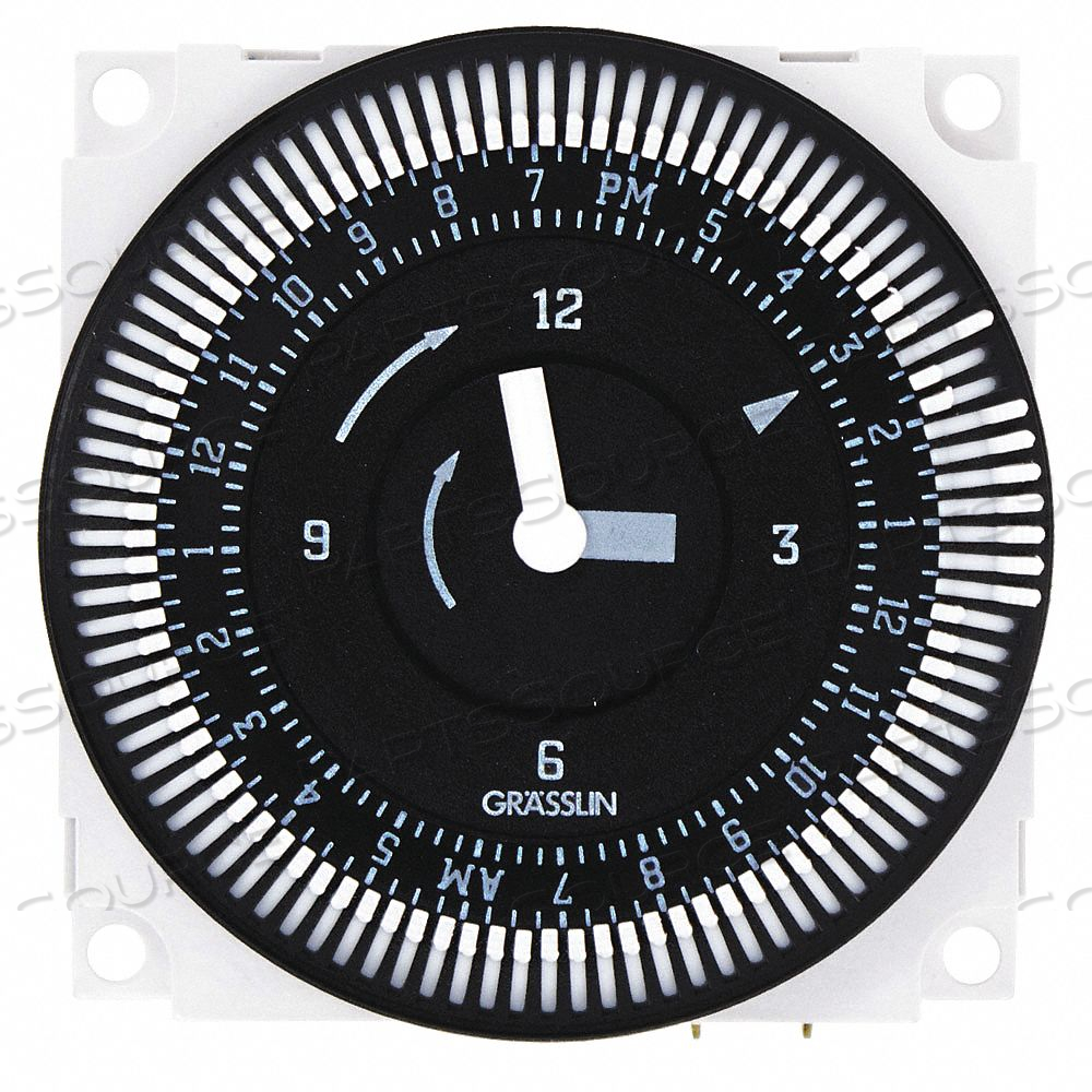 ELECTROMECHANICAL TIMER 24-HOUR SPDT 