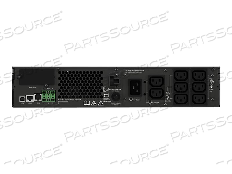 LIEBERT GXT5, UPS (RACK-MOUNTABLE / EXTERNAL), AC 230 V, 2000 WATT, 2000 VA, LEAD ACID, RS-232, USB, OUTPUT CONNECTORS: 8, 2U by Vertiv