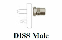 OXYGEN, QUICK CONNECT FITTING, DISS MALE CONNECTION by Precision Medical, Inc.