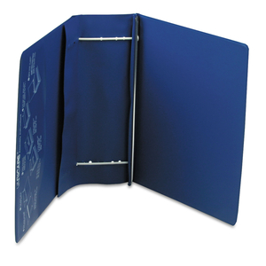 VARICAP EXPANDABLE BINDER, 2 POSTS, 6" CAPACITY, 11 X 8.5, BLUE by Charles Leonard