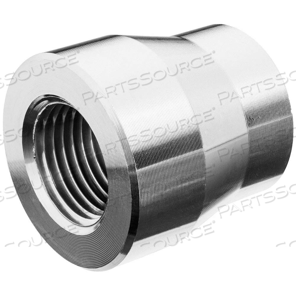 REDUCING COUPLING, ALUMINUM, 2 IN X 1 1/2 IN FITTING PIPE SIZE, CLASS 150, FEMALE NPT X FEMALE NPT by Approved Vendor