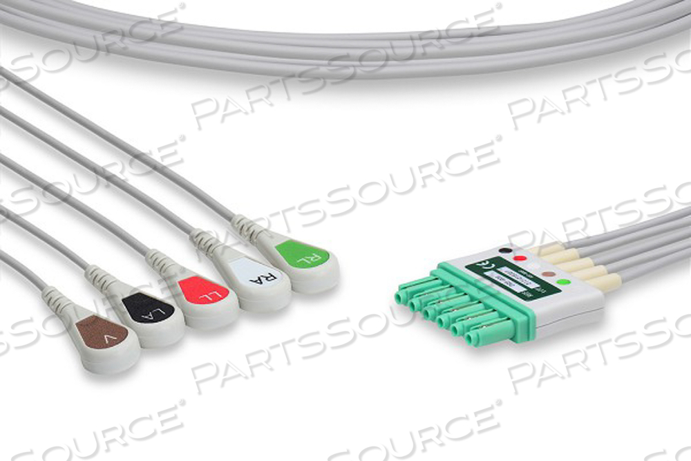 DRAEGER COMPATIBLE ECG LEADWIRE 