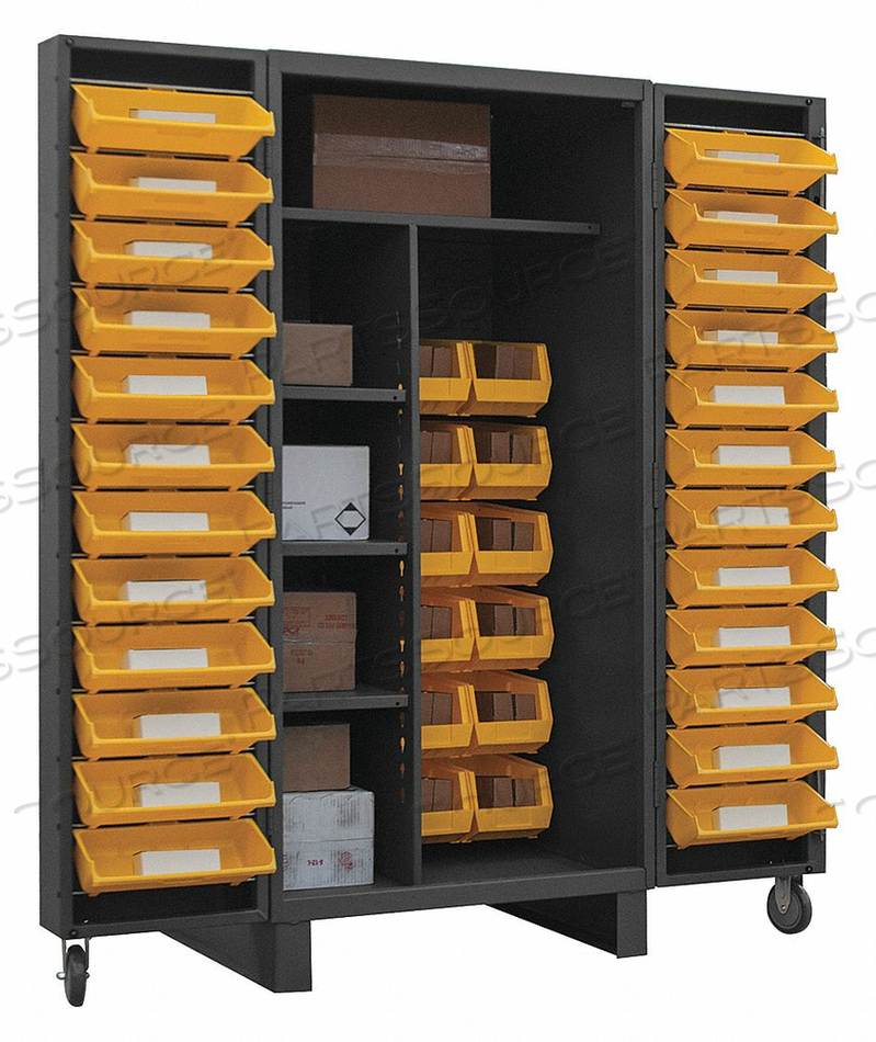 BIN CAB LOUVERED/SHELVING 78 H 48 W 36 D by Durham Manufacturing Company BIN CAB LOUVERED/SHELVING 78 H 48 W 36 D by Durham Manufacturing Company
