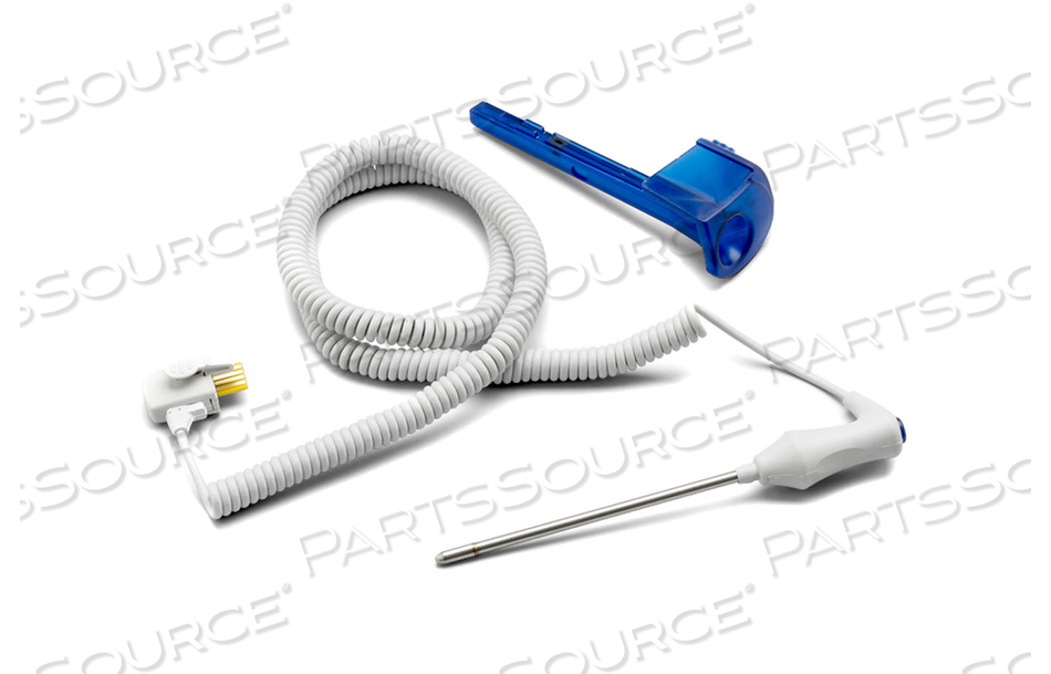 REUSABLE ORAL TEMPERATURE PROBE, ADULT/PEDIATRIC, 9 FT (PROBE WELL NOT INCLUDED) 