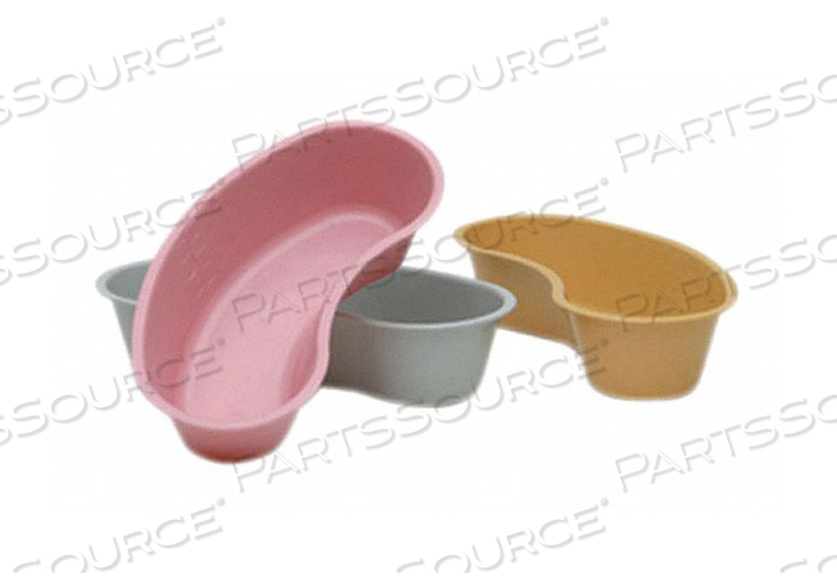 EMESIS BASIN 16 OZ. PLASTIC GOLD PK250 by Medegen Medical Products