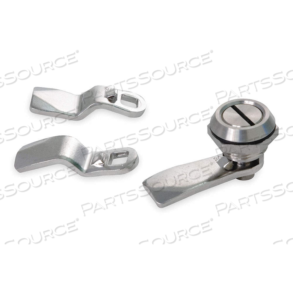 DOOR LATCH, CAM LATCH, STAINLESS STEEL, 1 IN DP, 1 1/4 IN HT by Approved Vendor DOOR LATCH, CAM LATCH, STAINLESS STEEL, 1 IN DP, 1 1/4 IN HT by Approved Vendor