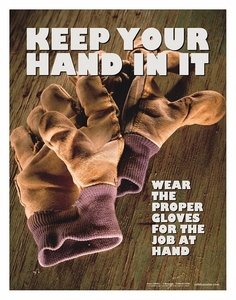 SAFETY POSTER KEEP YOUR HAND IN IT ENG by SafetyPoster