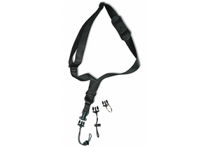 SHOULDER STRAP BLACK NYLON STRAP by Gearkeeper