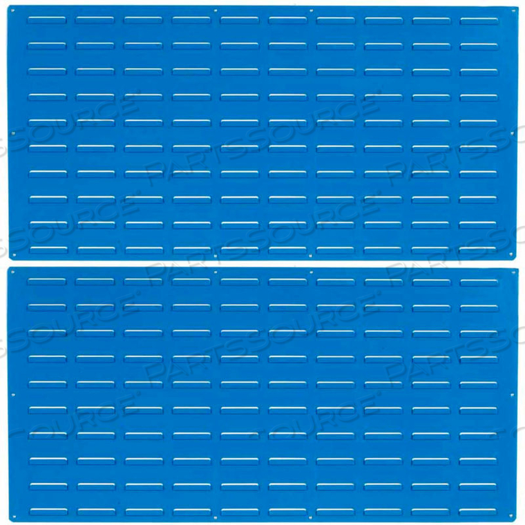 LOUVERED PANEL, 24"H X 48"W, BLUE EPOXY, 2 PK by Triton Products