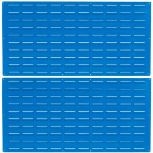 LOUVERED PANEL, 24"H X 48"W, BLUE EPOXY, 2 PK by Triton Products