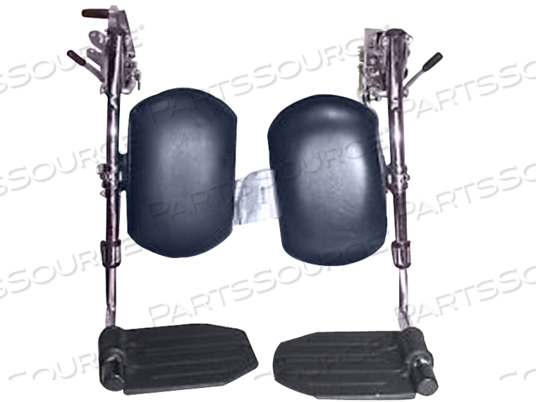 HEMI SWINGAWAY ELEVATED LEGRESTS, COMPOSITE FOOTPLATES by Invacare Corporation