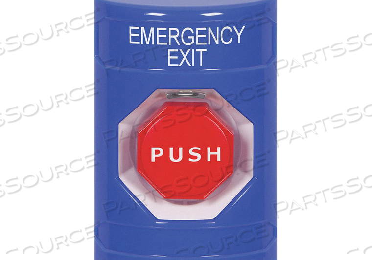 EMERGENCY EXIT PUSH BUTTON KEY-TO-RESET by Safety Technology International EMERGENCY EXIT PUSH BUTTON KEY-TO-RESET by Safety Technology International