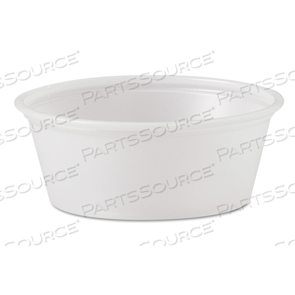POLYSTYRENE PORTION CUPS, 1.5 OZ, TRANSLUCENT by Dart Container Corporation POLYSTYRENE PORTION CUPS, 1.5 OZ, TRANSLUCENT by Dart Container Corporation