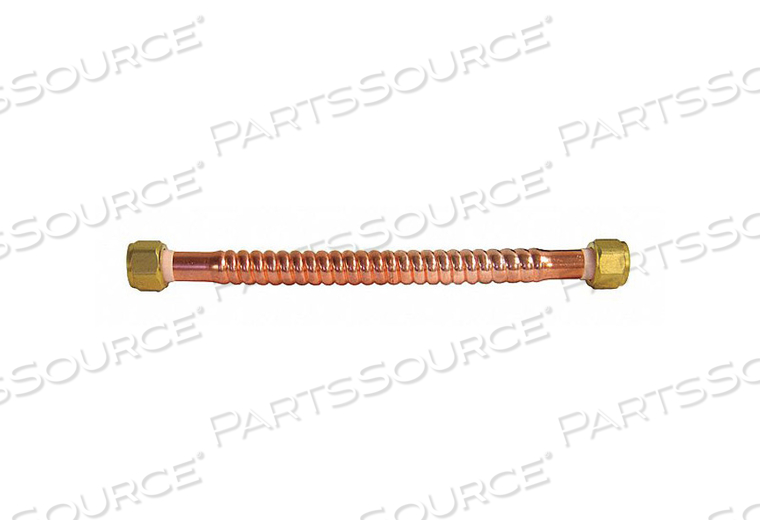 WATER HEATER CONNECTOR 5/16 ID X 18 L by Kissler