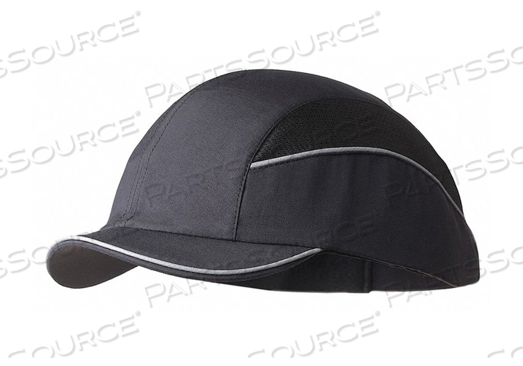 BUMP CAP BASEBALL HOOK-AND-LOOP BLACK by Surflex