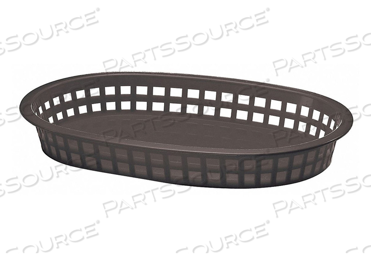 PLATTER BASKET OVAL BLACK PK36 by TableCraft