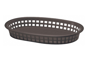 PLATTER BASKET OVAL BLACK PK36 by TableCraft