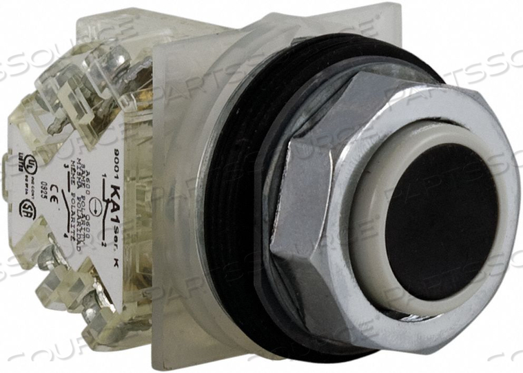 H7068 NON-ILLUMINATED PUSH BUTTON 30MM BLACK by APC / American Power Conversion