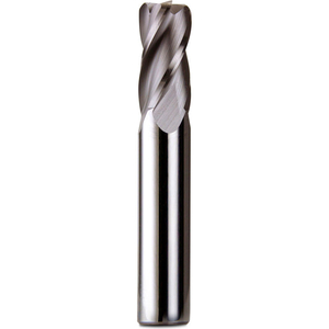 5/16" DIA., 5/16" SHANK, 13/16" LOC, 2-1/2" OAL, 4 FLUTE SOLID CARBIDE SINGLE END MILL, UNCOATED by Melin Tool Company