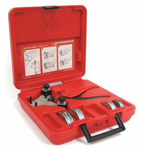 TUBE BENDER SET RATCHET 1/4 TO 1/2 by Rothenberger