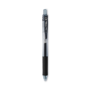 ENERGEL-X GEL PEN, RETRACTABLE, FINE 0.5 MM NEEDLE TIP, BLACK INK, BLACK BARREL by Pentel of America ENERGEL-X GEL PEN, RETRACTABLE, FINE 0.5 MM NEEDLE TIP, BLACK INK, BLACK BARREL by Pentel of America
