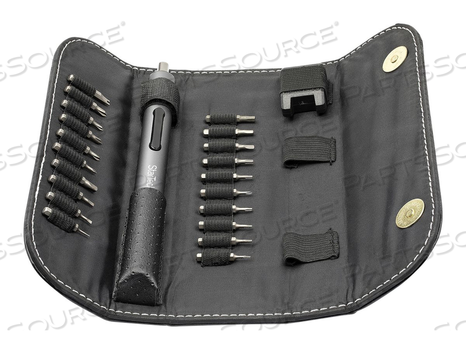20-BIT ELECTRIC PRECISION SCREWDRIVER SET, PORTABLE/MINI BATTERY POWERED BIT DRIVER KIT by StarTech.com Ltd. 20-BIT ELECTRIC PRECISION SCREWDRIVER SET, PORTABLE/MINI BATTERY POWERED BIT DRIVER KIT by StarTech.com Ltd.