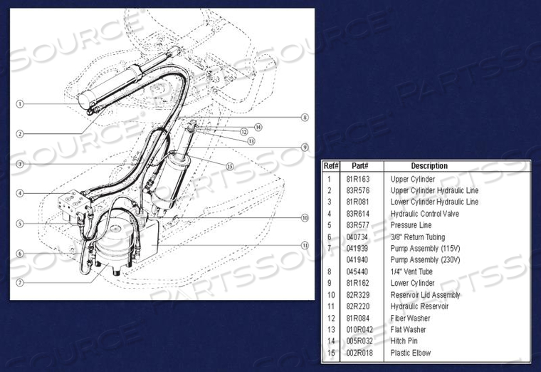 RESERVOIR LID ASSEMBLY 