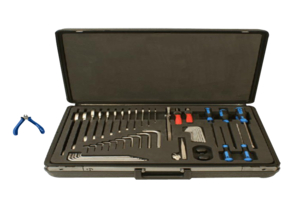 NON-MAGNETIC STANDARD TOOL KIT, STEEL WITH 1/16, 3/32 IN, 2, 2.5, 3, 4, 5, 6, 8 AND 10 MM HEX KEY WRENCHES by Siemens Medical Solutions