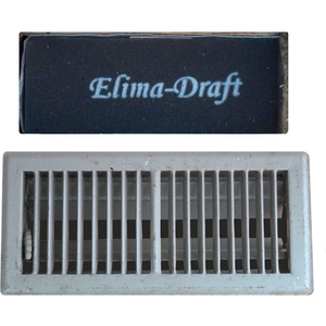 COMMERCIAL & RESIDENTIAL 10" W X 3" D X 2" H- INSULATED FLOOR REGISTER INSERT, 3 PACK by Elima-Draft Incorporated