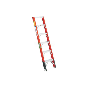 GREEN BULL SERIES 2012 FIBERGLASS SHELF LADDER - 8' by WernerCo