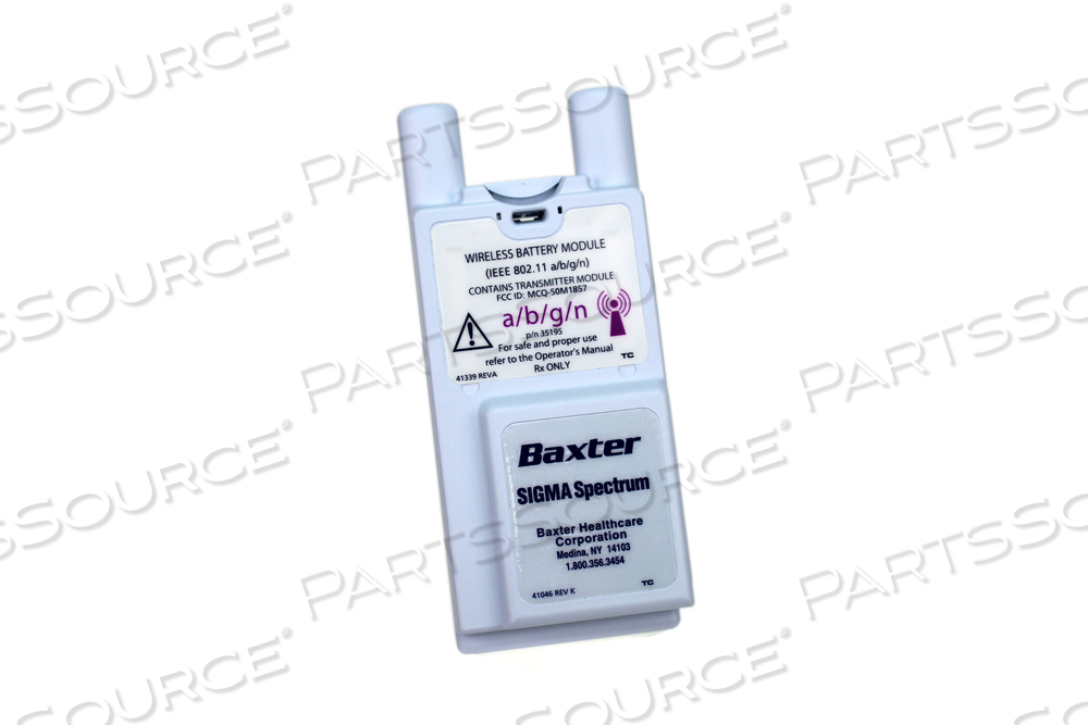 REPAIR - BAXTER SIGMA SPECTRUM DUAL ANTENNA BATTERY MODULE 
