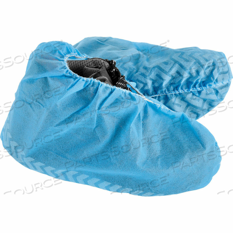 STANDARD SHOE COVERS, SIZE 12-15, BLUE, 150 PAIRS/CASE by Hubei Kangcheng Non-Woven Co.-Wuhan