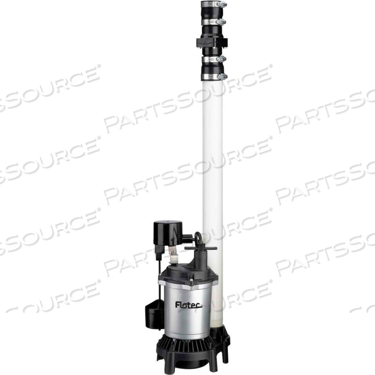 FLOTEC EASY SUMP PRE-PLUMBED 1/2 HP SUMP PUMP by Pentair FLOTEC EASY SUMP PRE-PLUMBED 1/2 HP SUMP PUMP by Pentair